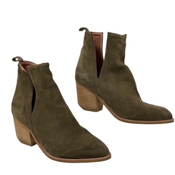 Jeffrey Campbell Orwell Festival Boots Women's SZ 10 Boho Brown Modern Western - Picture 5 of 11